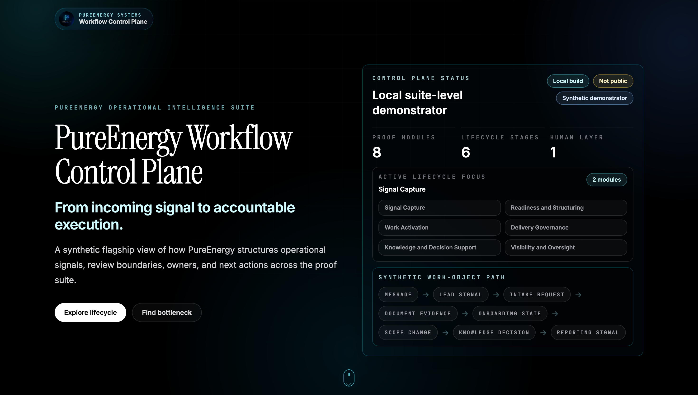 Workflow Control Plane: Workflow Control Plane overview